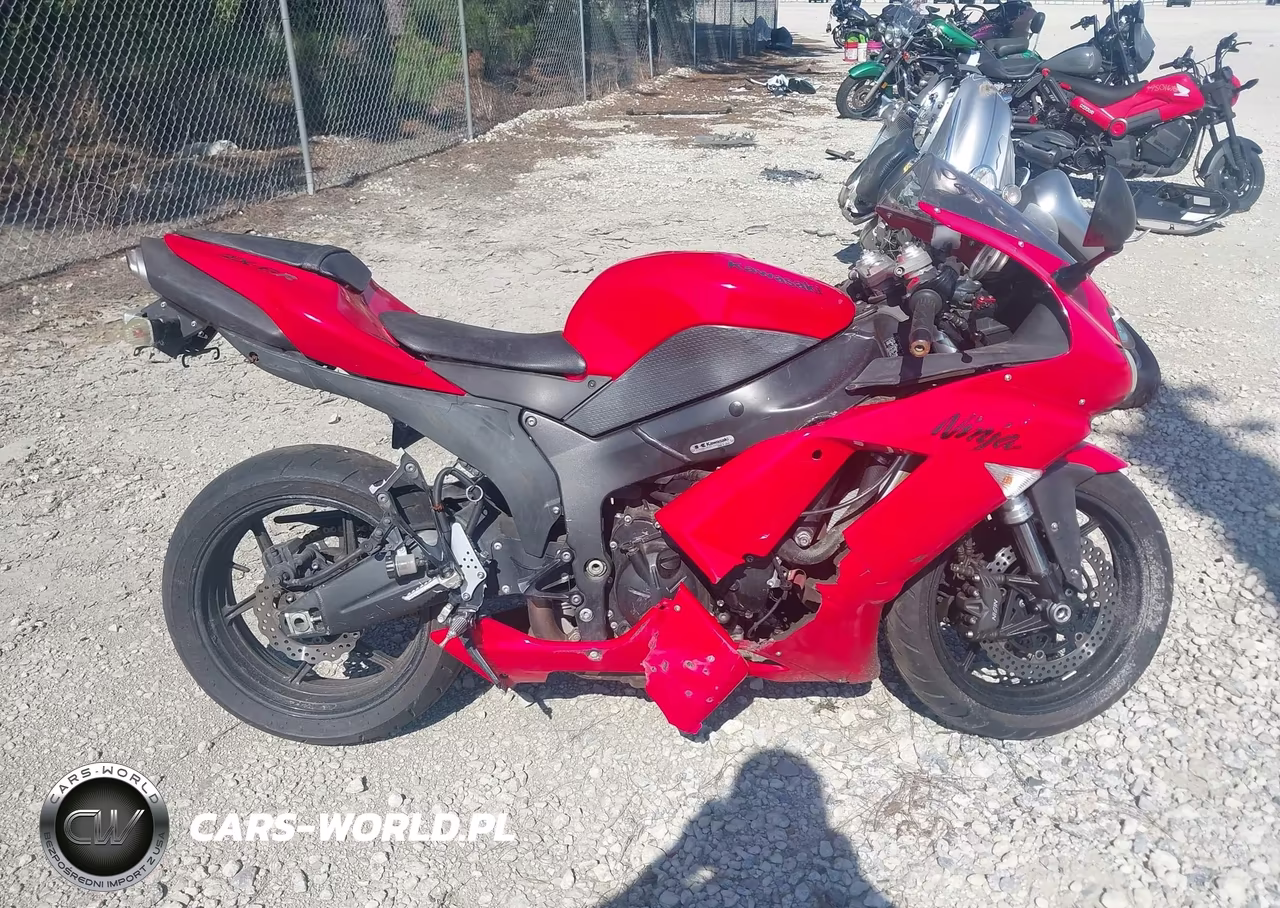 2007 Kawasaki Zx600 P VIN:JKAZX4P157A004732 - 12