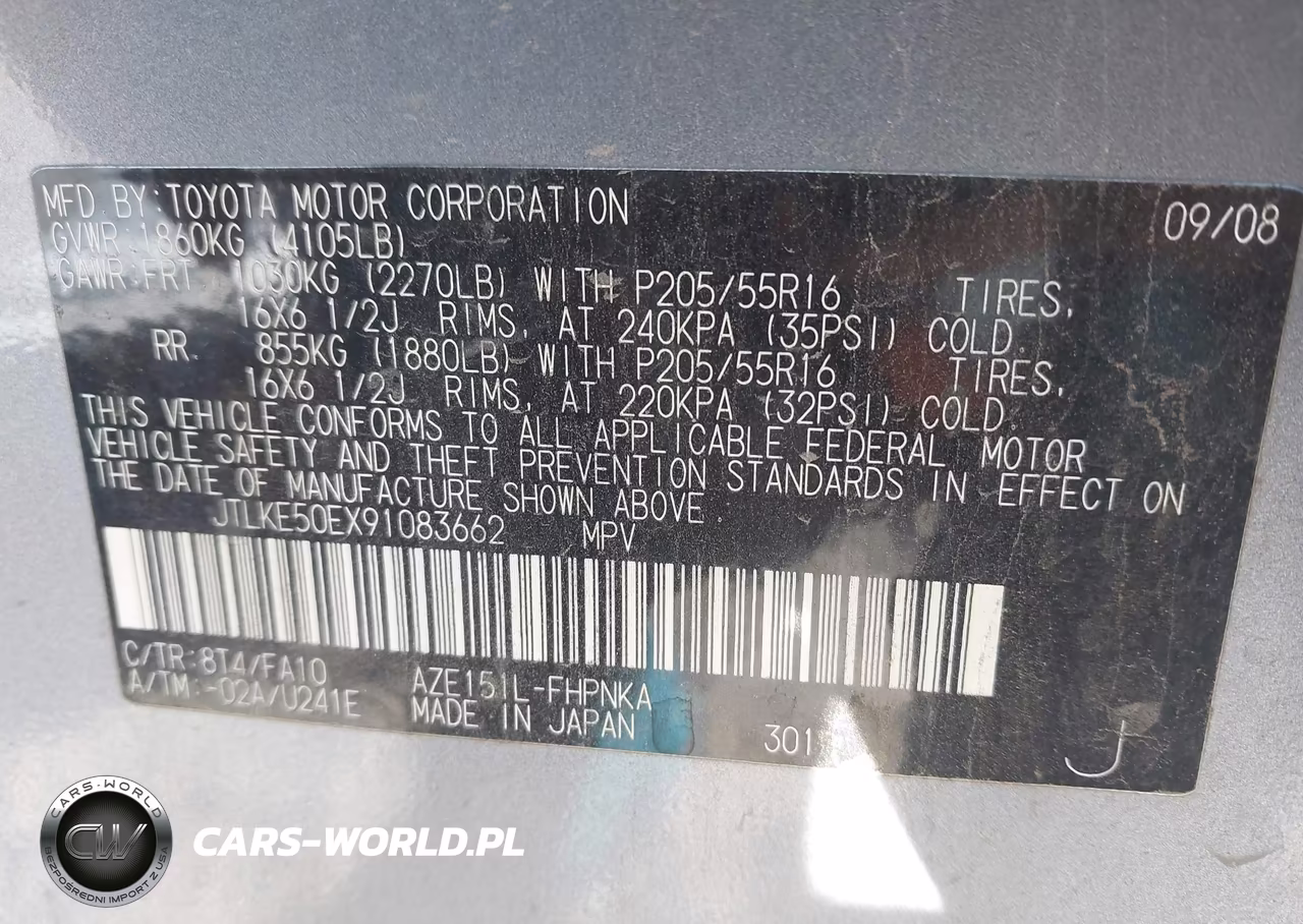 2009 Scion Xb VIN:JTLKE50EX91083662 - 9