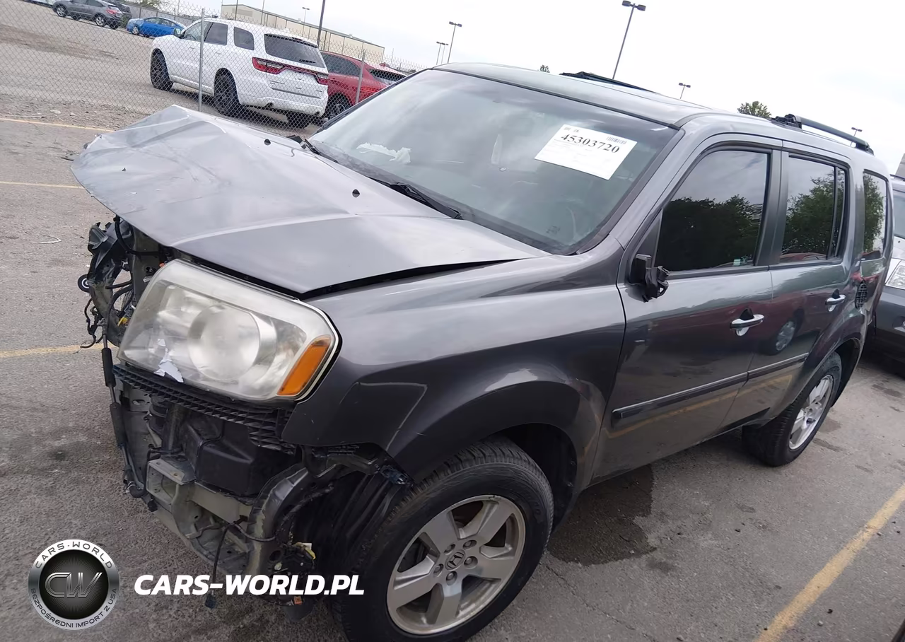 2011 Honda Pilot Ex-L VIN:5FNYF4H59BB063076 - 2