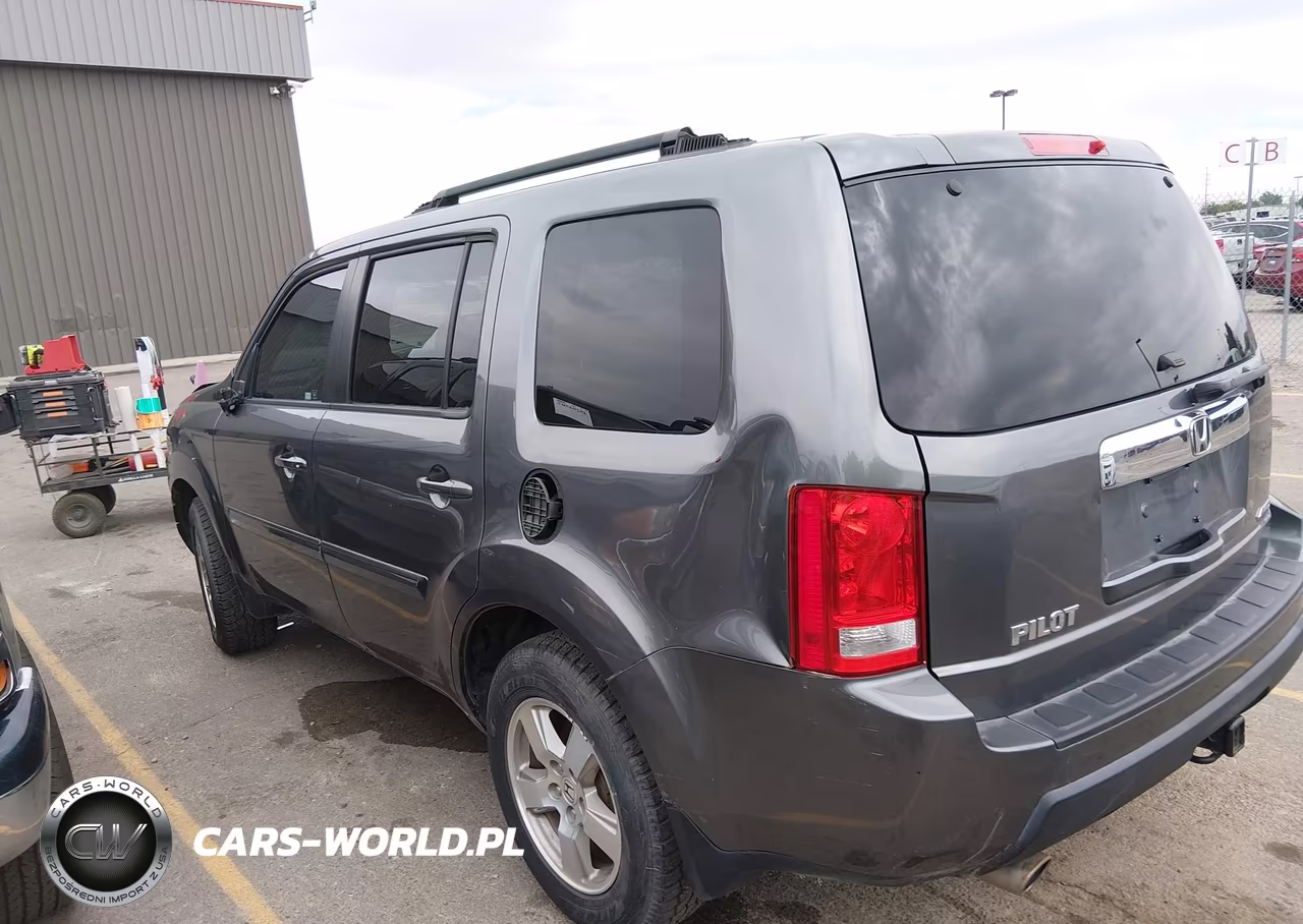 2011 Honda Pilot Ex-L VIN:5FNYF4H59BB063076 - 3