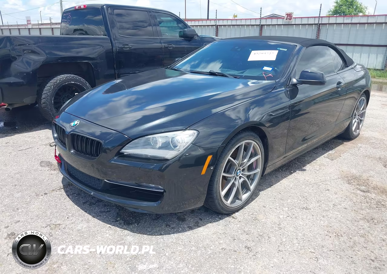 2012 BMW 650I VIN:WBALZ3C57CDL72134 - 2