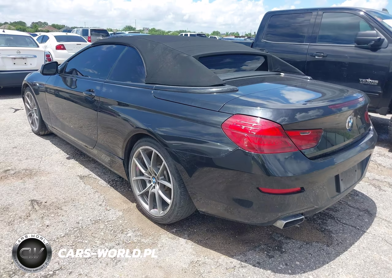 2012 BMW 650I VIN:WBALZ3C57CDL72134 - 3