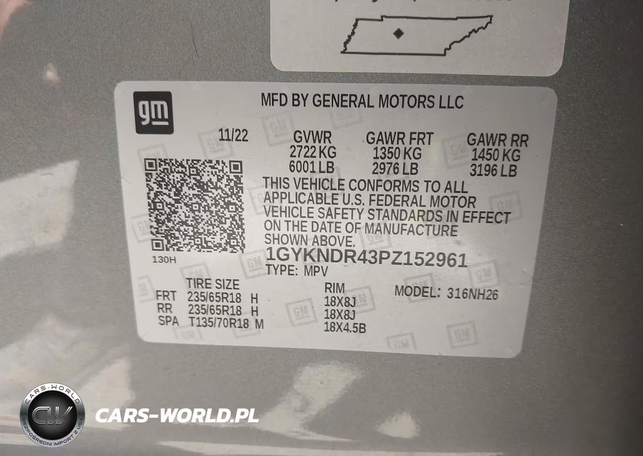 2023 Cadillac Xt5 Awd Premium Luxury VIN:1GYKNDR43PZ152961 - 9