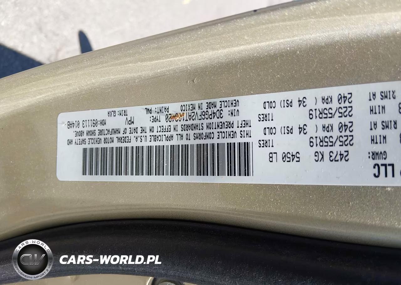 2010 Dodge Journey R-T VIN:3D4PG6FV2AT108420 - 9
