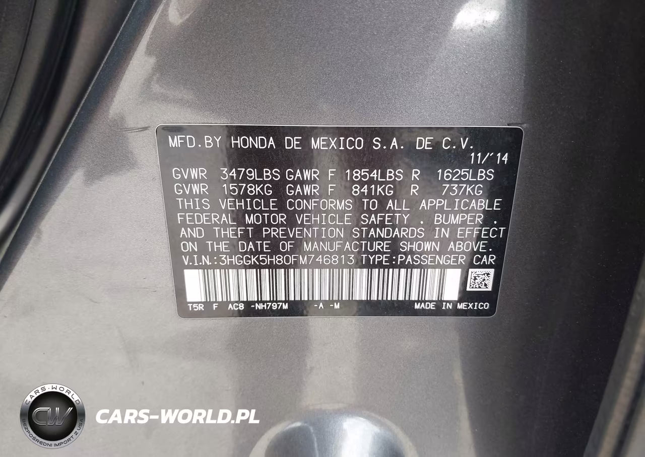 2015 Honda Fit Ex-Ex-L VIN:3HGGK5H80FM746813 - 9