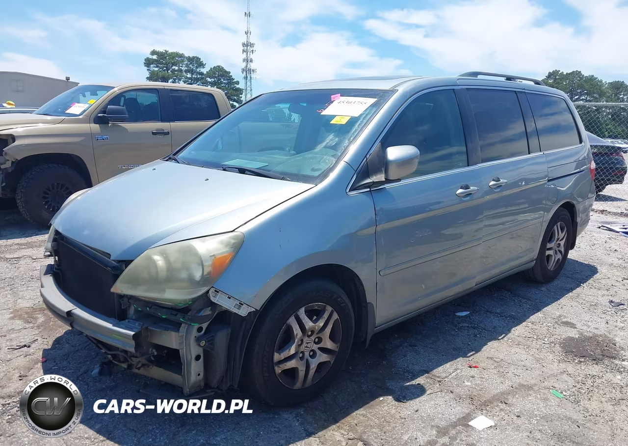 2006 Honda Odyssey Ex-L VIN:5FNRL38606B012894 - 2