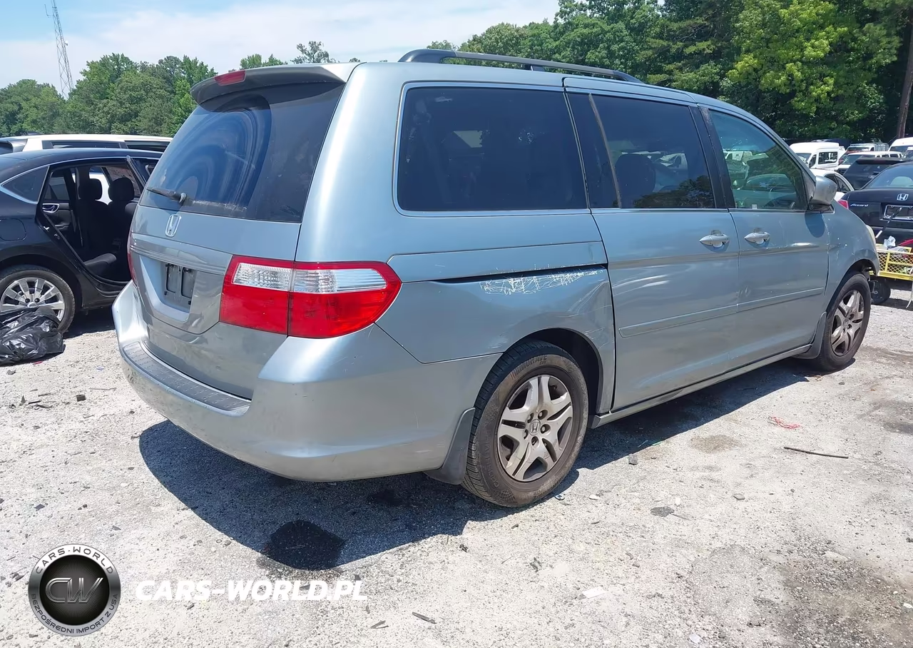 2006 Honda Odyssey Ex-L VIN:5FNRL38606B012894 - 4