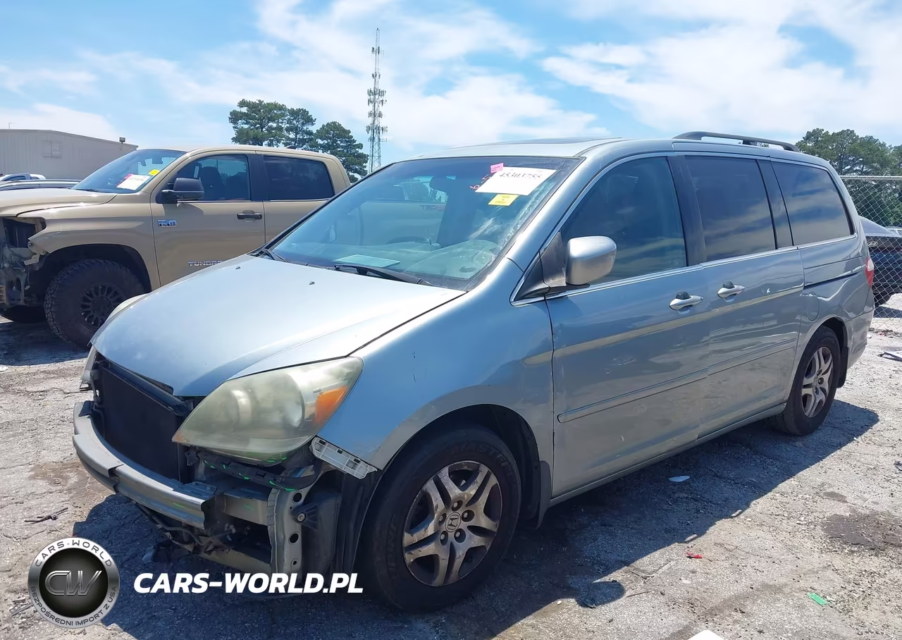 2006 Honda Odyssey Ex-L VIN:5FNRL38606B012894 - 6
