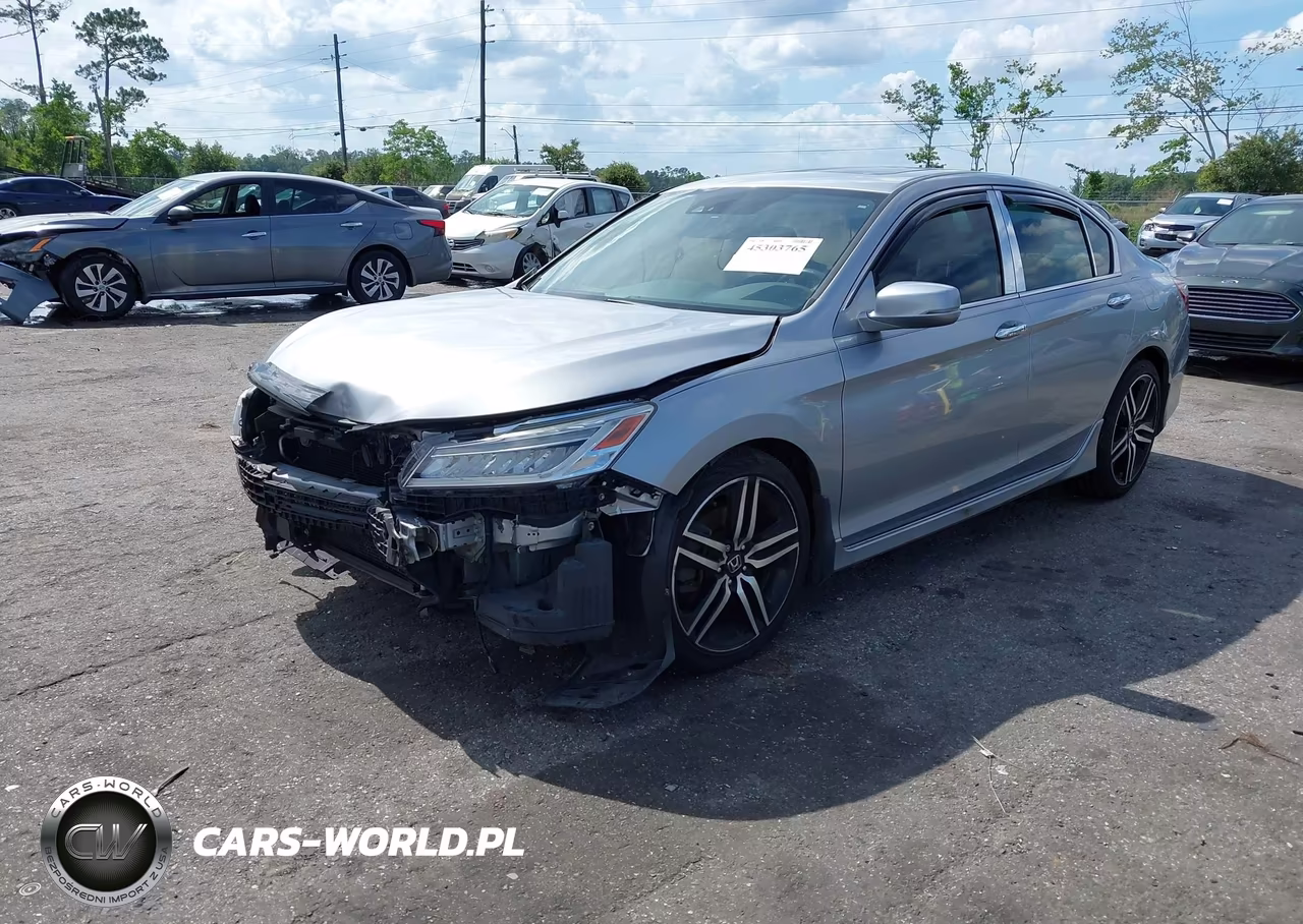 2016 Honda Accord Touring VIN:1HGCR3F93GA019609 - 2