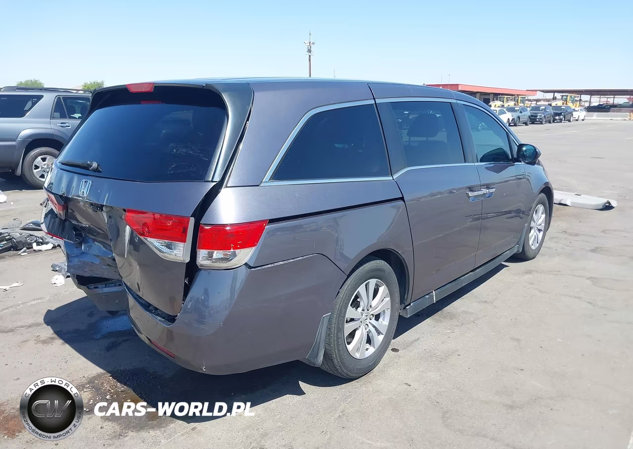 2015 Honda Odyssey Ex VIN:5FNRL5H42FB104485 - 4