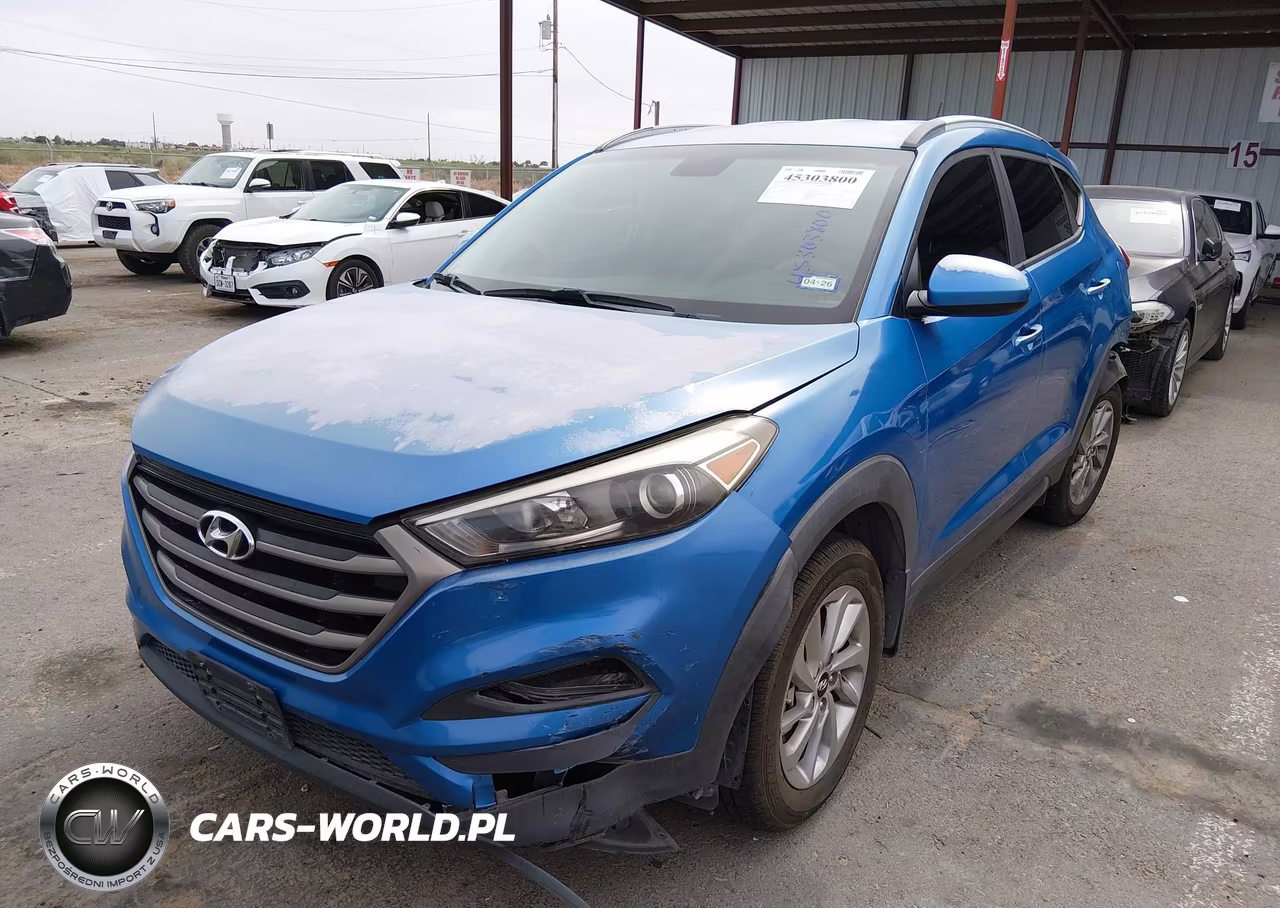 2016 Hyundai Tucson Se VIN:KM8J33A40GU186507 - 2