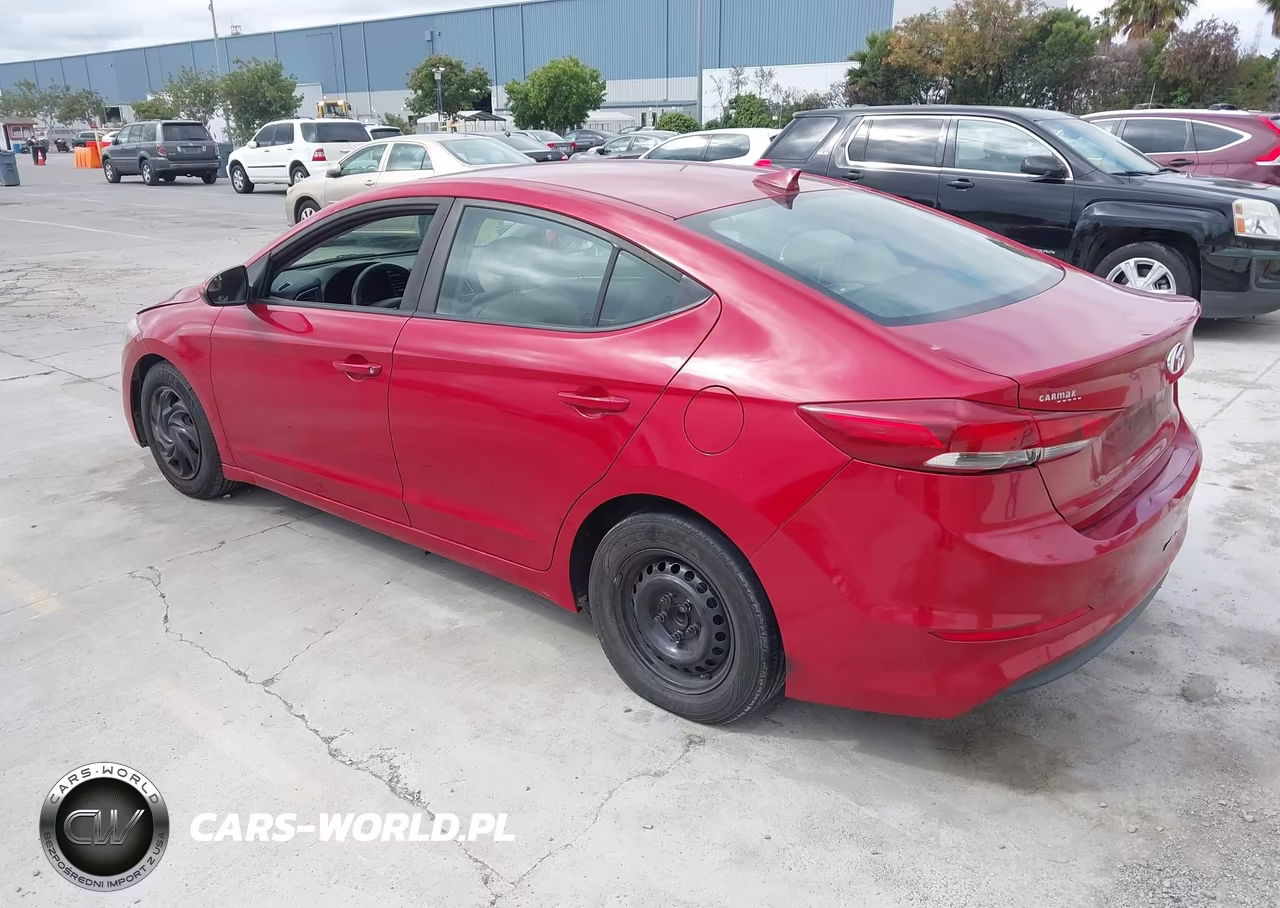 2017 Hyundai Elantra Se VIN:KMHD74LF5HU418204 - 3