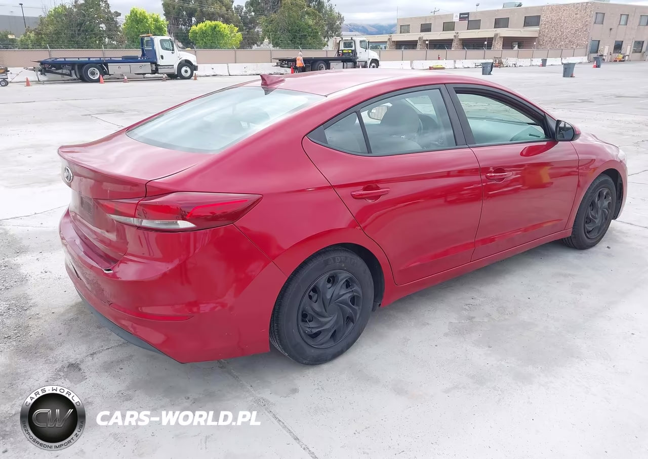 2017 Hyundai Elantra Se VIN:KMHD74LF5HU418204 - 4