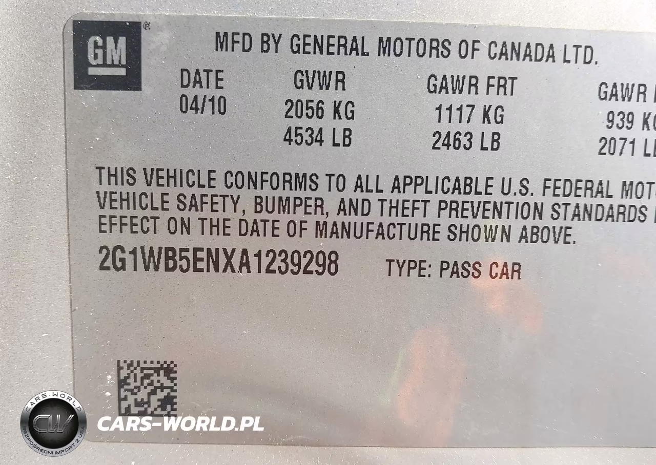 2010 Chevrolet Impala Lt VIN:2G1WB5ENXA1239298 - 9