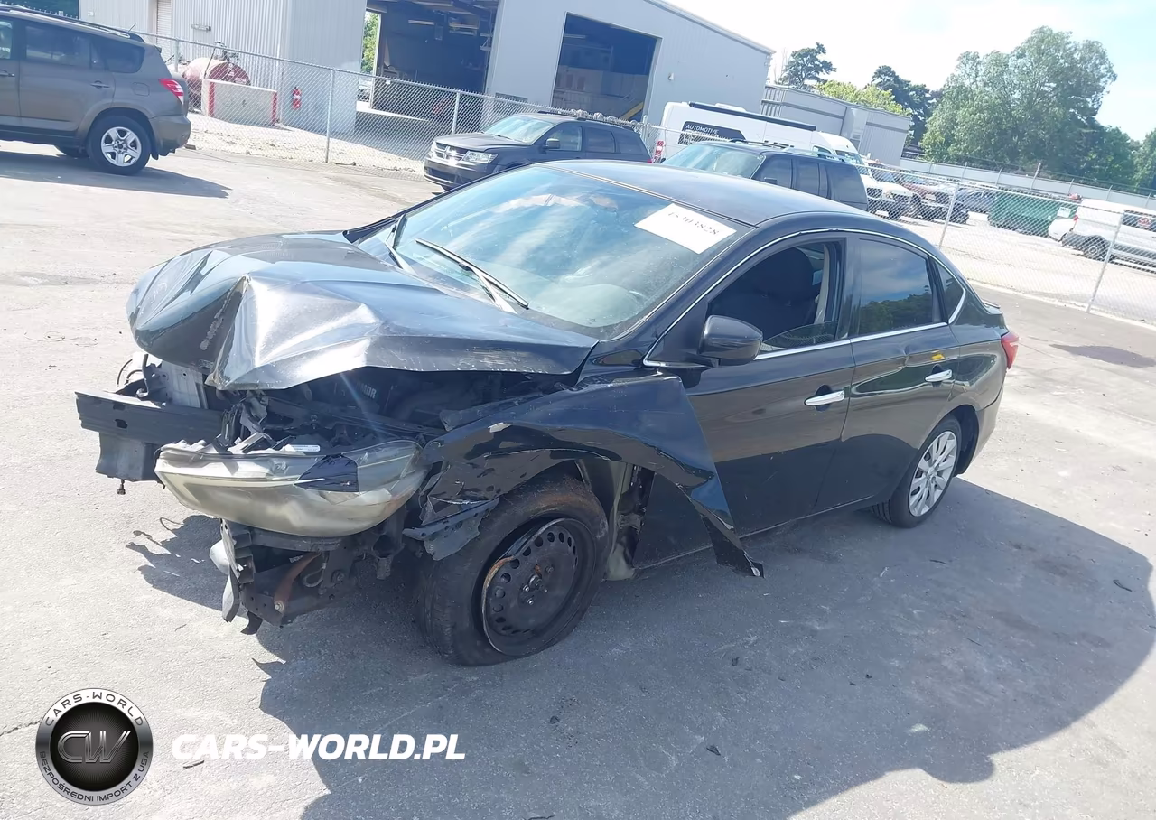 2017 Nissan Sentra S VIN:3N1AB7AP6HY242654 - 2