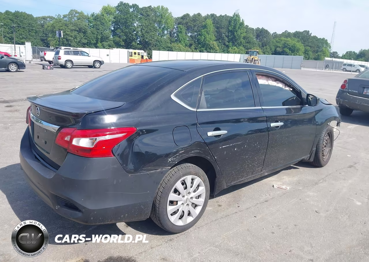2017 Nissan Sentra S VIN:3N1AB7AP6HY242654 - 4