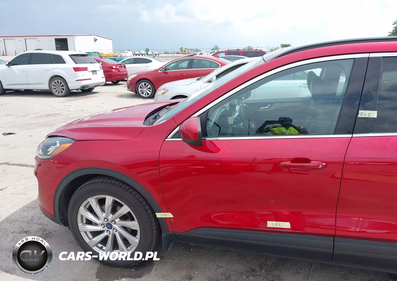 2021 Ford Escape Titanium Hybrid VIN:1FMCU9DZ3MUB19167 - 19