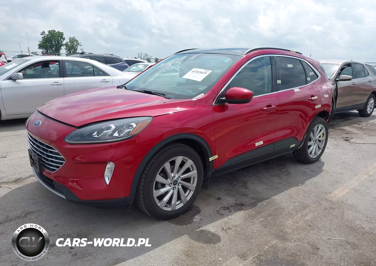 2021 Ford Escape Titanium Hybrid VIN:1FMCU9DZ3MUB19167 - 2