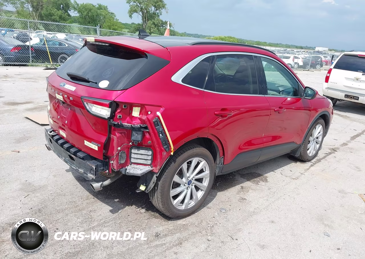 2021 Ford Escape Titanium Hybrid VIN:1FMCU9DZ3MUB19167 - 4