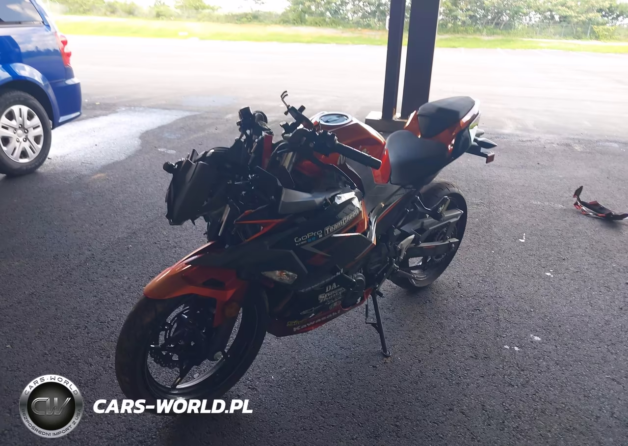 2021 Kawasaki Ex400 VIN:JKAEXKG11MDAB7120 - 2