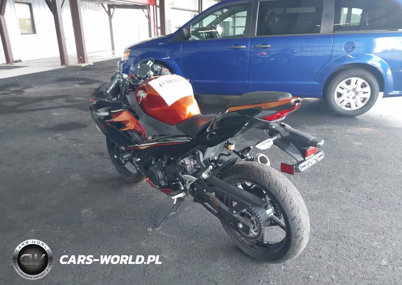 2021 Kawasaki Ex400 VIN:JKAEXKG11MDAB7120 - 3