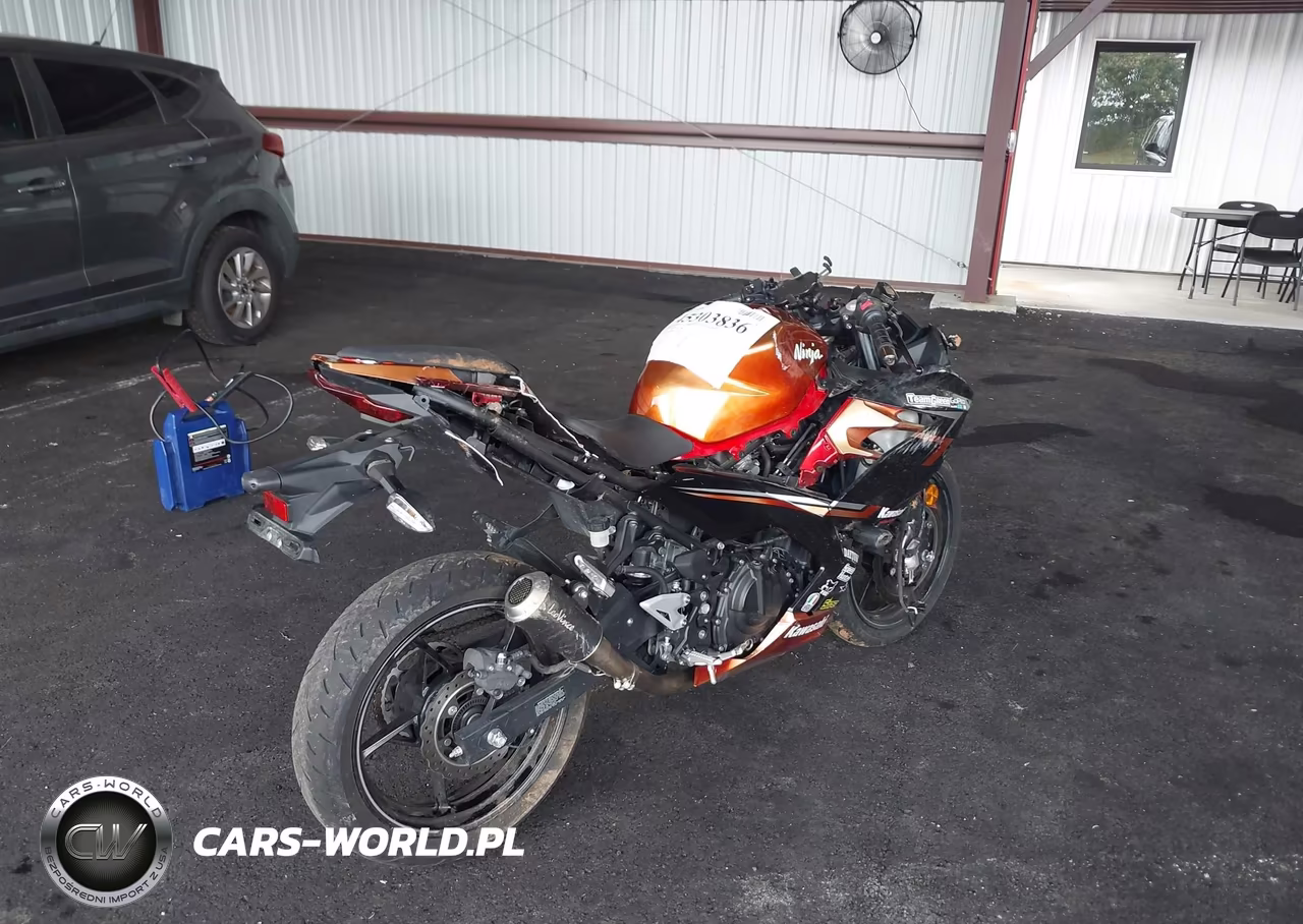 2021 Kawasaki Ex400 VIN:JKAEXKG11MDAB7120 - 4
