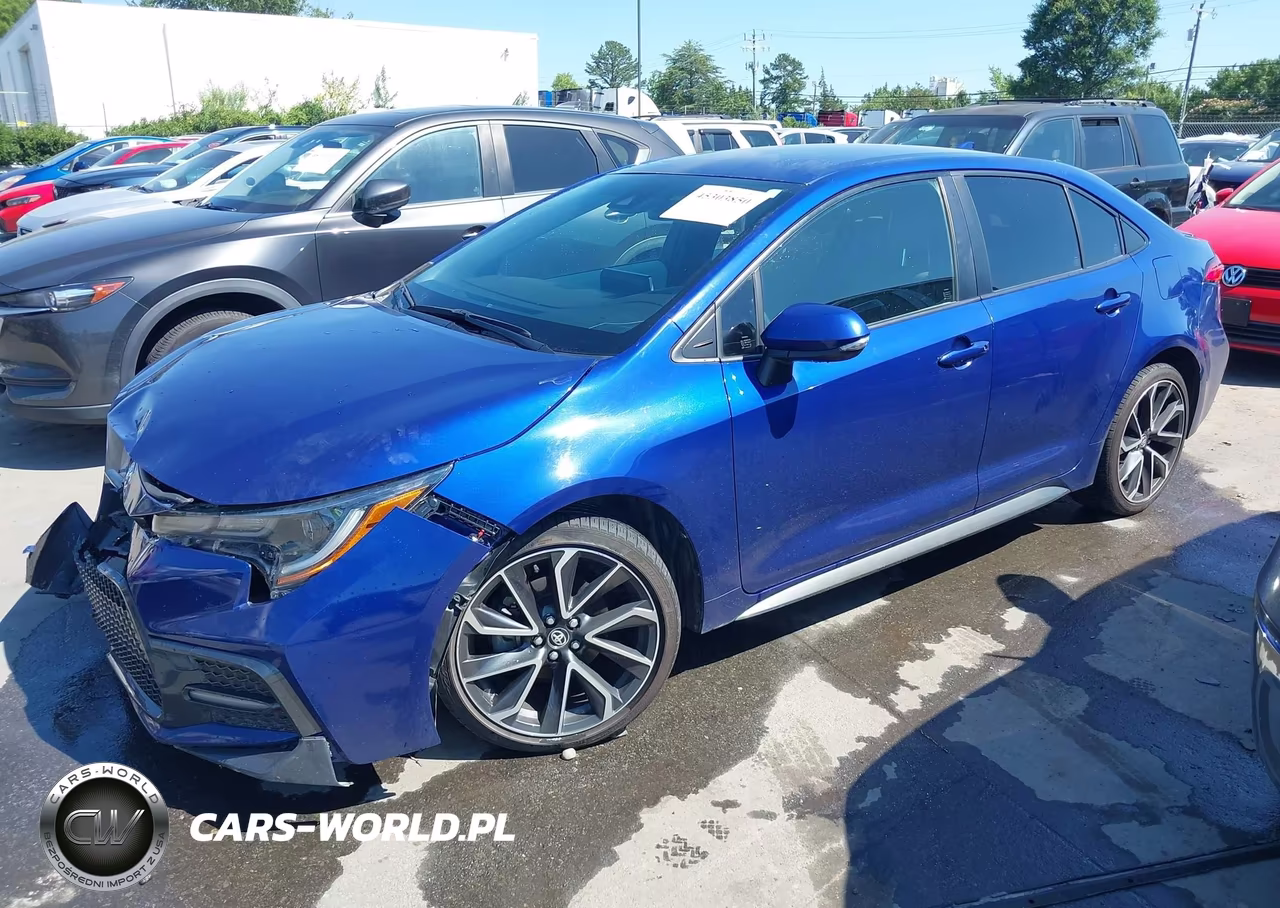 2020 Toyota Corolla Se VIN:JTDS4RCEXLJ022854 - 2