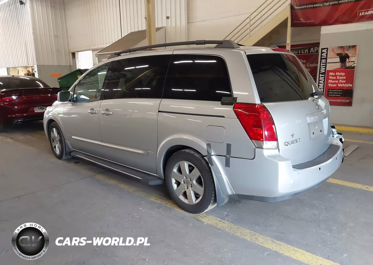 2004 Nissan Quest 3.5 Se VIN:5N1BV28U64N344756 - 3