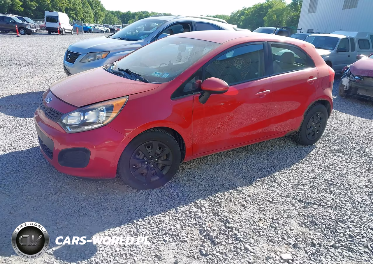 2012 Kia Rio5 Lx VIN:KNADM5A34C6029219 - 2