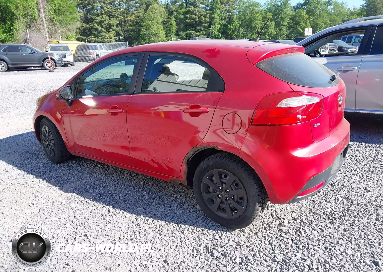 2012 Kia Rio5 Lx VIN:KNADM5A34C6029219 - 3