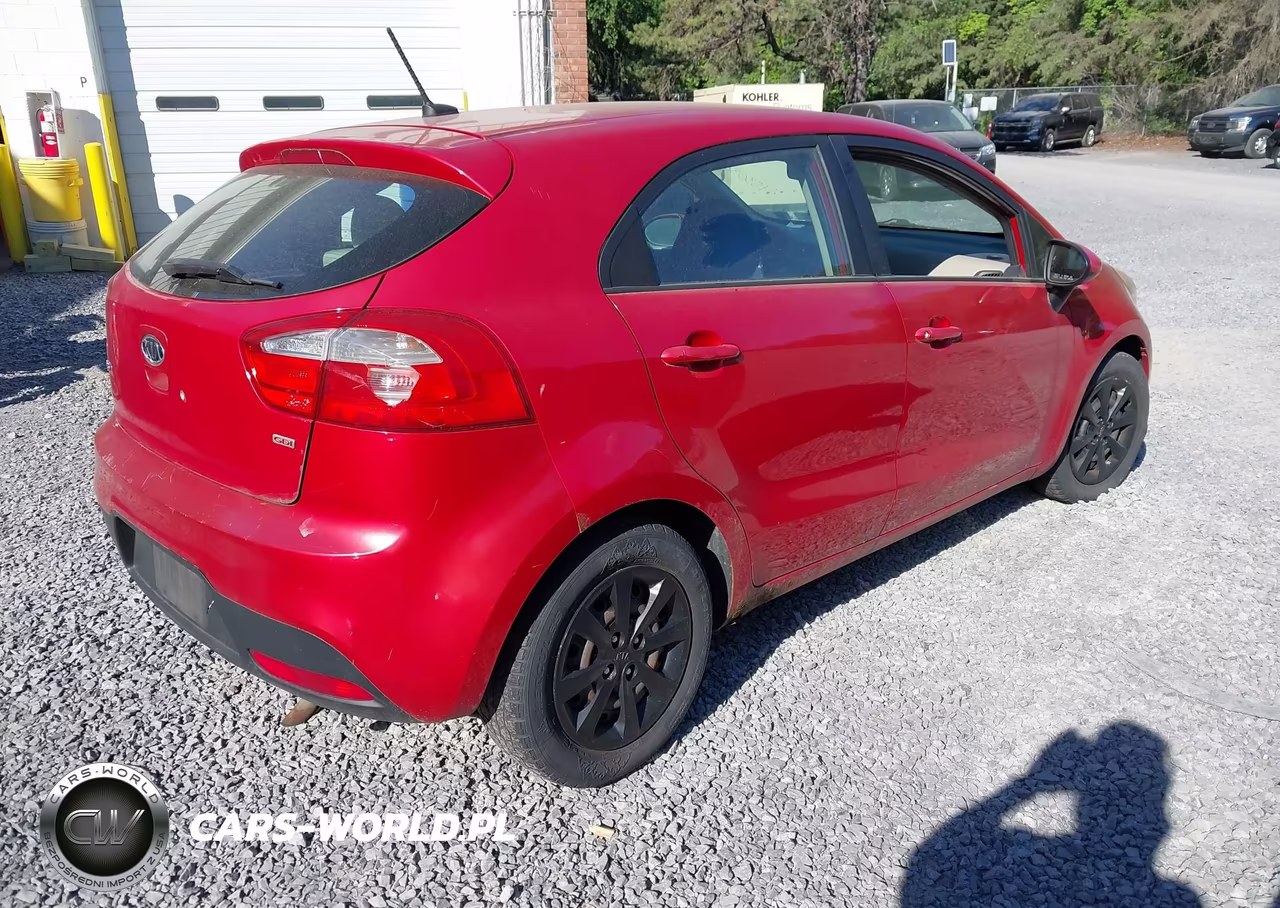 2012 Kia Rio5 Lx VIN:KNADM5A34C6029219 - 4