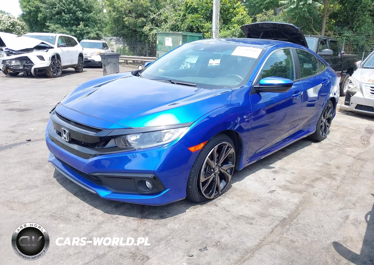 2021 Honda Civic Sport VIN:2HGFC2F87MH517843 - 2