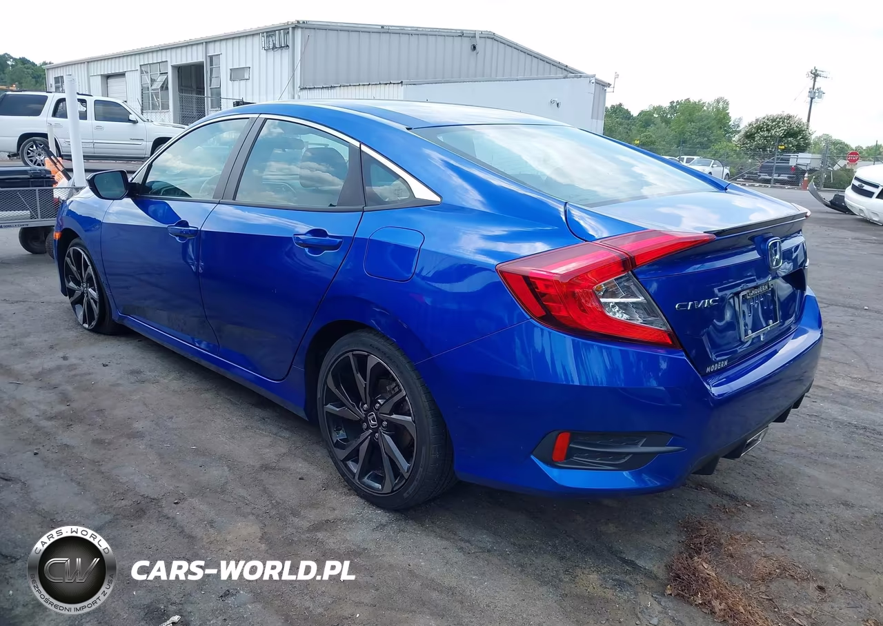 2021 Honda Civic Sport VIN:2HGFC2F87MH517843 - 3