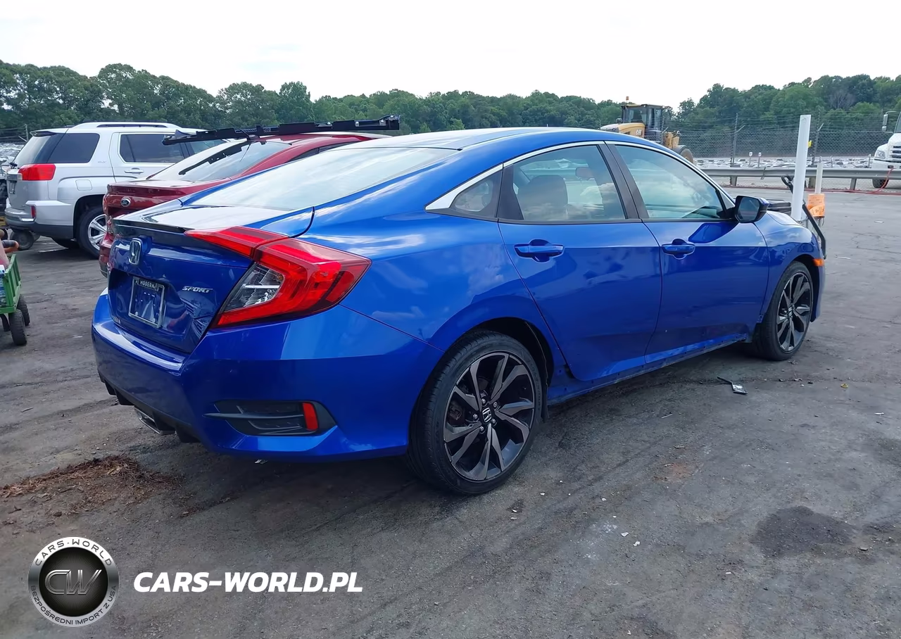 2021 Honda Civic Sport VIN:2HGFC2F87MH517843 - 4