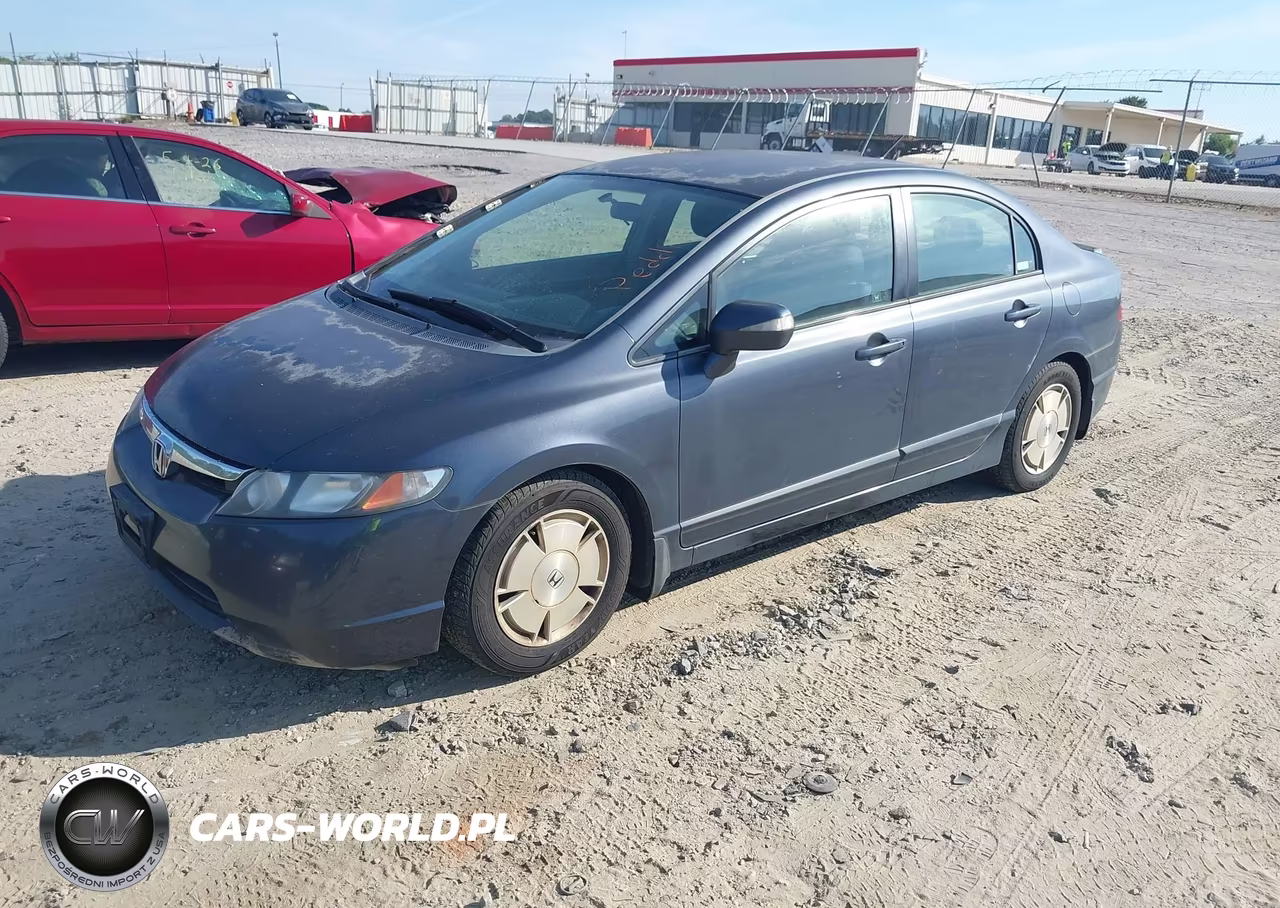 2006 Honda Civic Hybrid VIN:JHMFA36256S027966 - 2