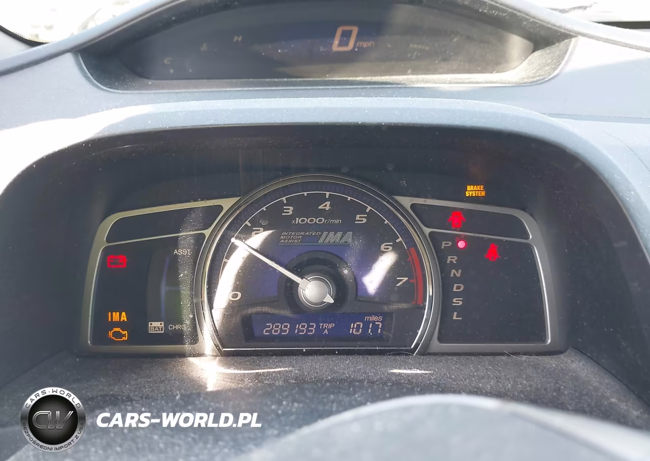 2006 Honda Civic Hybrid VIN:JHMFA36256S027966 - 7