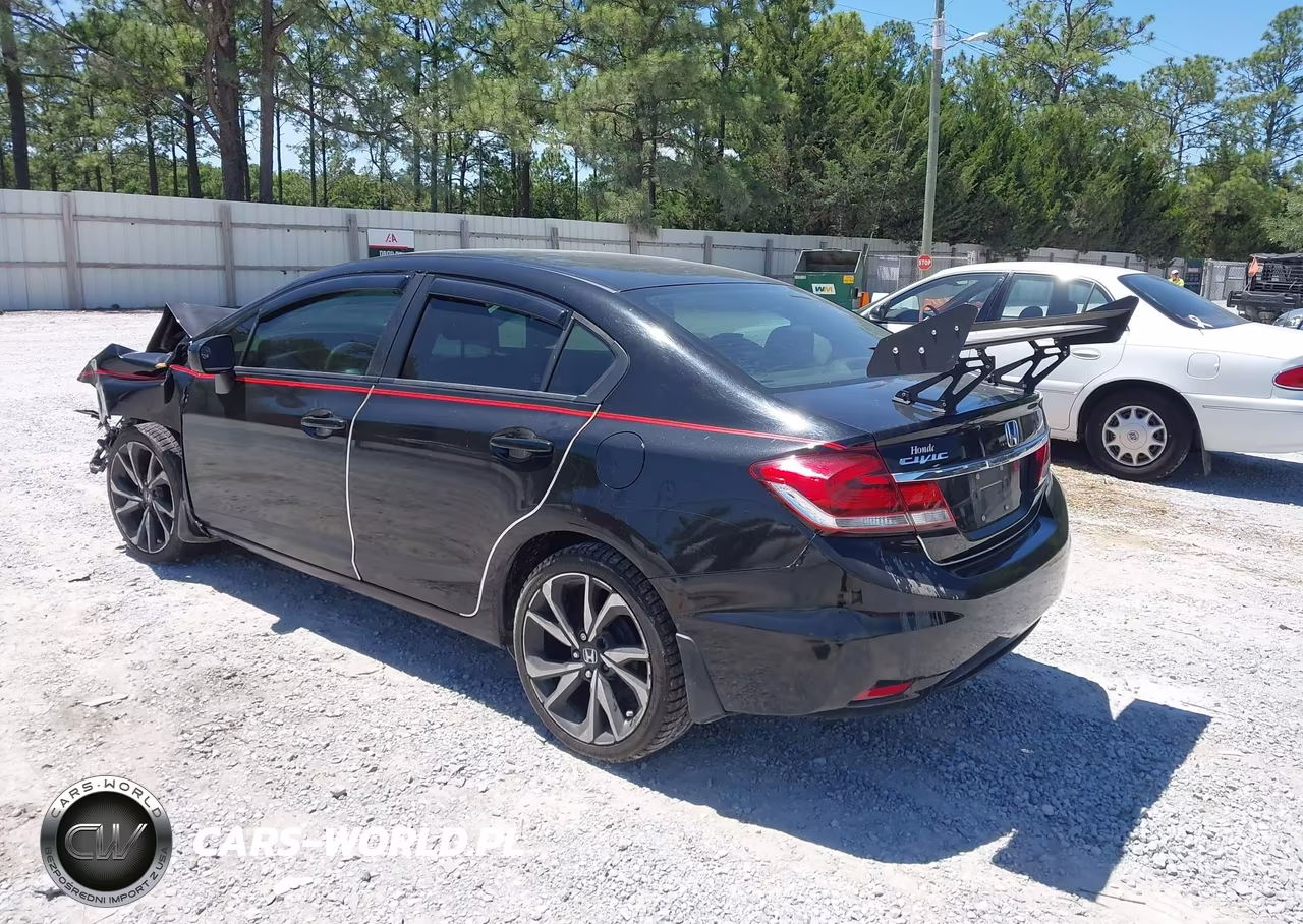 2014 Honda Civic Lx VIN:19XFB2F50EE000050 - 3