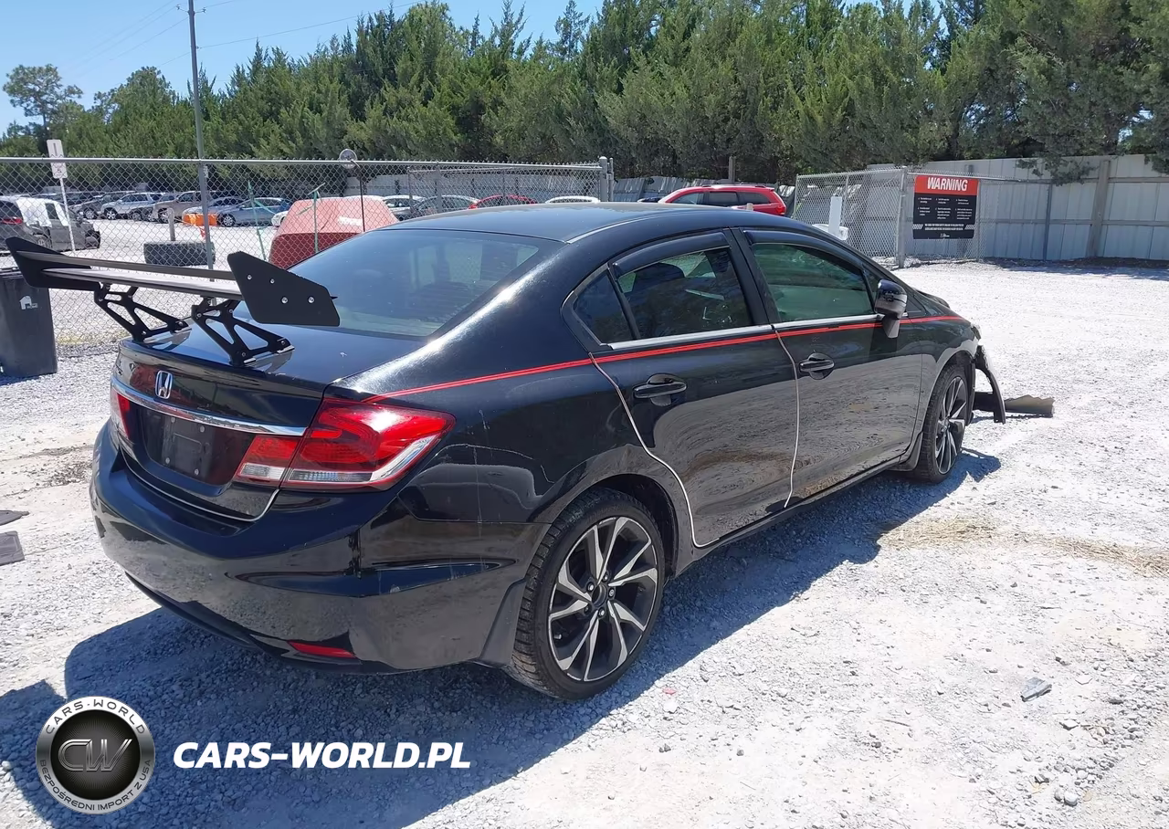2014 Honda Civic Lx VIN:19XFB2F50EE000050 - 4