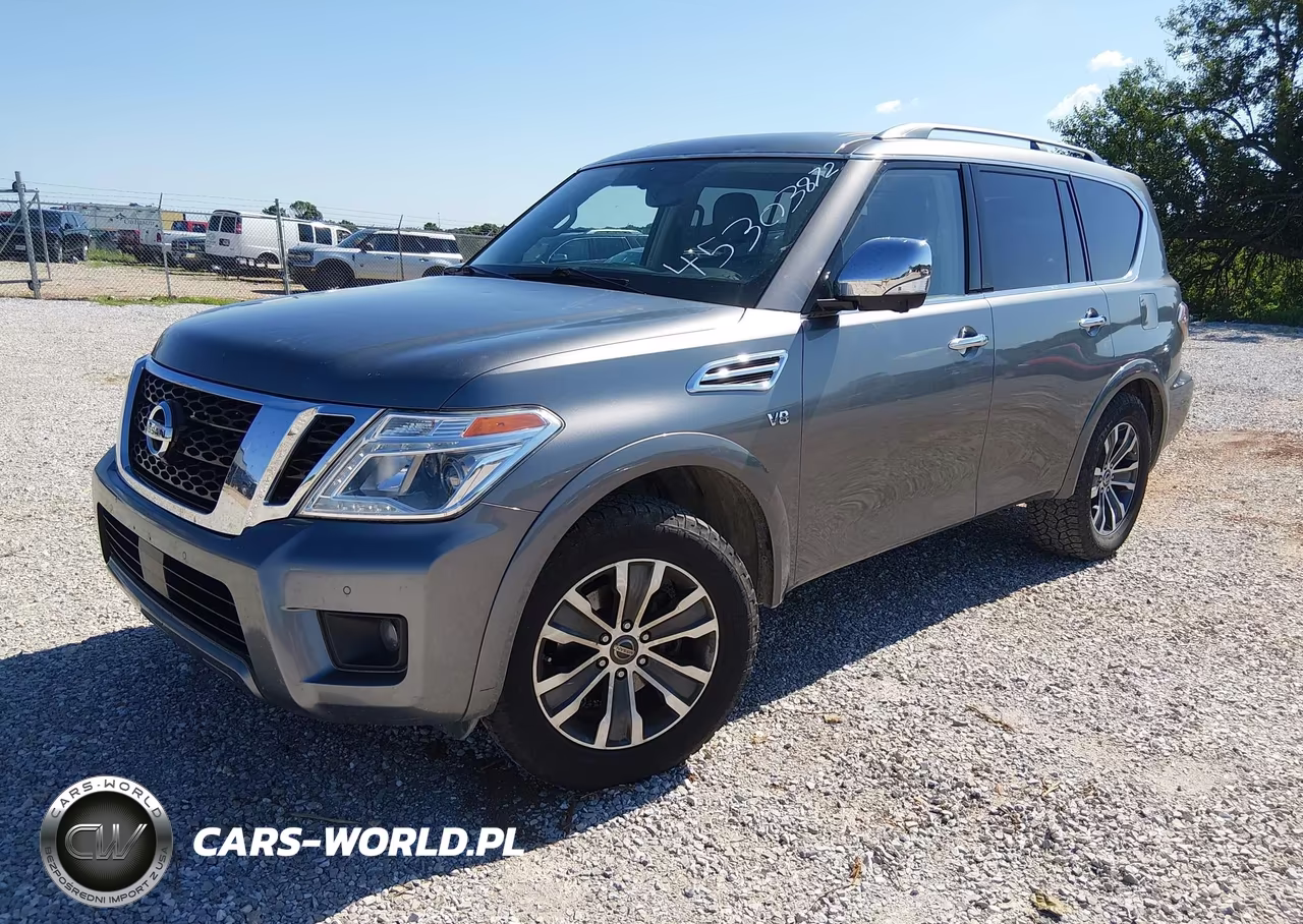 2019 Nissan Armada Sl VIN:JN8AY2ND9K9088439 - 2