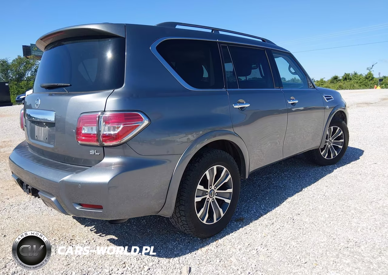2019 Nissan Armada Sl VIN:JN8AY2ND9K9088439 - 4