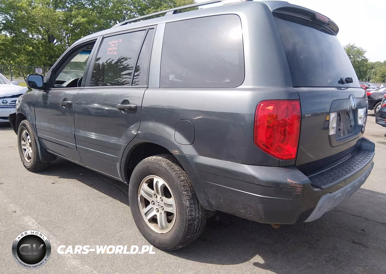 2004 Honda Pilot Ex-L VIN:2HKYF18684H548627 - 3