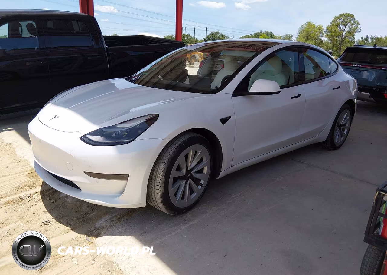 2021 Tesla Model 3 Standard Range Plus Rear-Wheel Drive VIN:5YJ3E1EA8MF987704 - 2