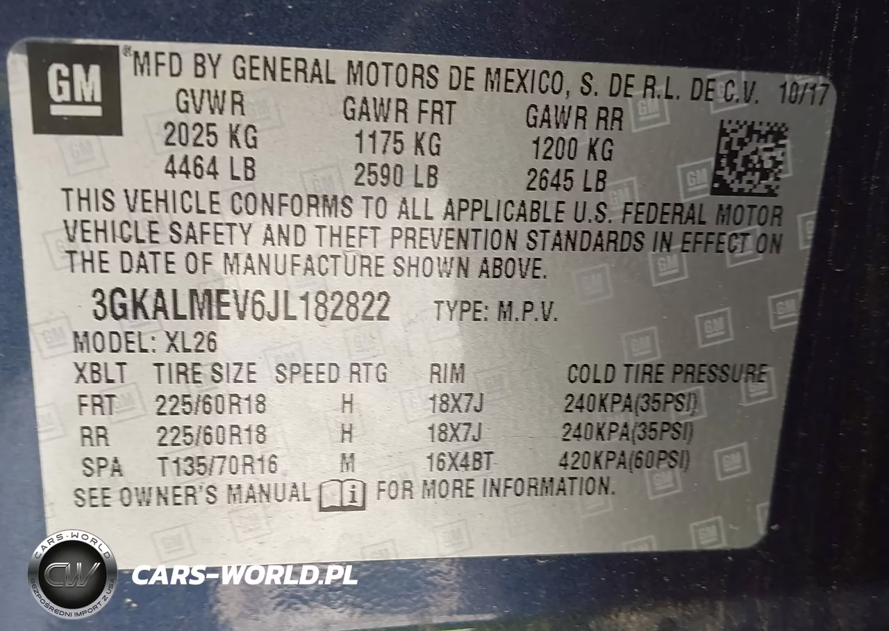 2018 GMC Terrain Sle VIN:3GKALMEV6JL182822 - 9