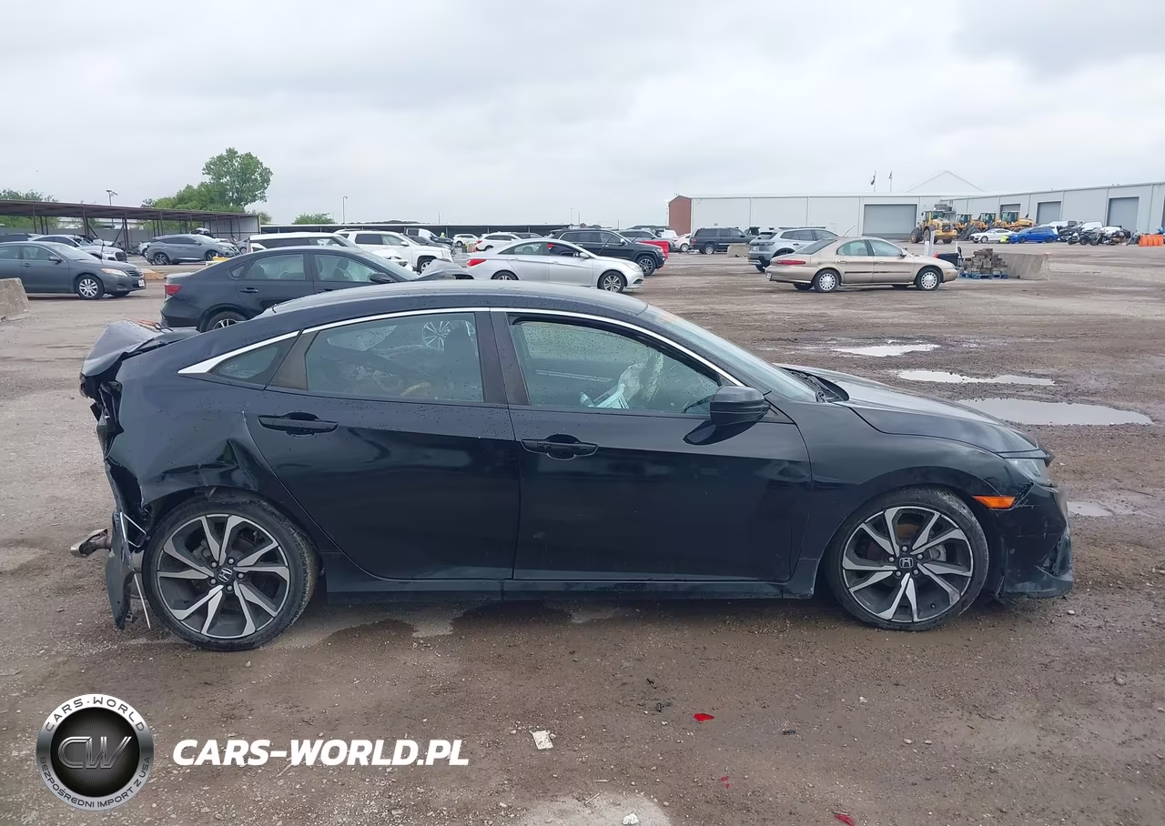 2020 Honda Civic Sport VIN:2HGFC2F84LH599772 - 13