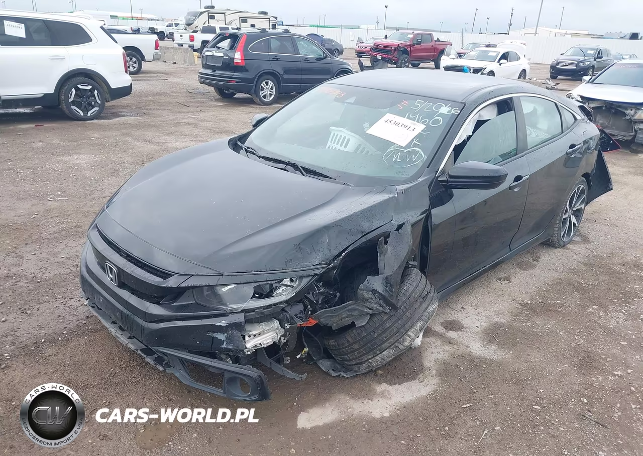 2020 Honda Civic Sport VIN:2HGFC2F84LH599772 - 2