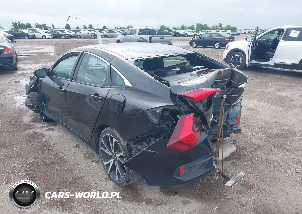 2020 Honda Civic Sport VIN:2HGFC2F84LH599772 - 3