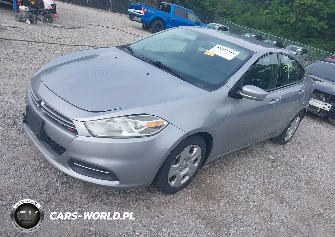 2015 Dodge Dart Se VIN:1C3CDFAA1FD252504 - 2