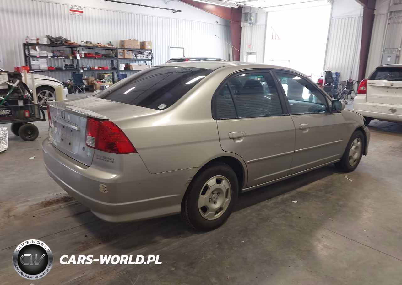 2005 Honda Civic Hybrid VIN:JHMES96615S000602 - 4