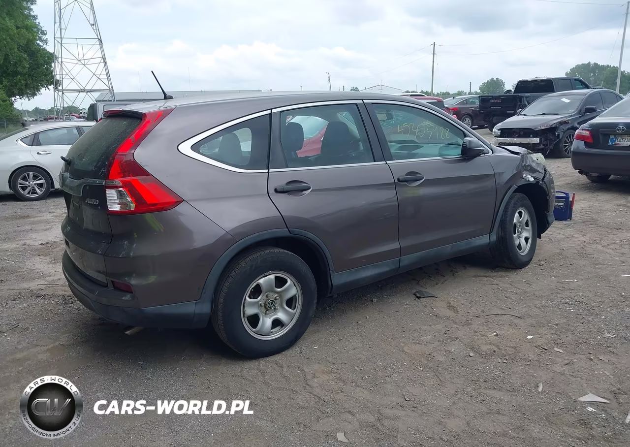 2015 Honda Cr-V Lx VIN:2HKRM4H39FH698279 - 4