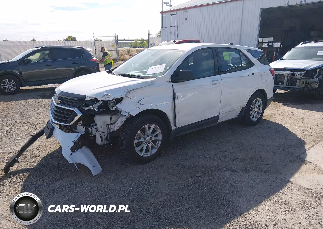 2018 Chevrolet Equinox Ls VIN:3GNAXHEV0JS509977 - 2